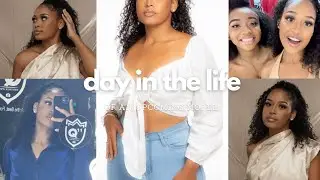 day in the life of an upcoming model! ft. q11 photography, zari brielle boutique, and more!