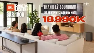 THANH L&Yacute; XẢ KHO LOA SOUNDBAR JBL BAR 1000 - GI&Aacute; CHỈ 18.990K NGHE NHẠC XEM PHIM CỰC Đ&Atilde;