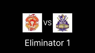 Hbl # Psl # Season 9 # Match Eliminator 1 # Islamabad United Vs Quetta Gladiators Tuff Match