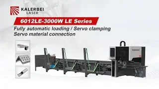6012LE model 3000W Fully qutomatic loading/Servo clamping/Servo material connection