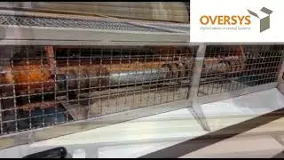 VIDEO OVERSYS U54320520 FOSBER ROTARY SHEAR + FOSBER SLITTER SCORER, 2500MM/ 98