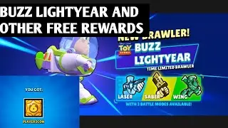 FREE Rewards And Brawl Stars 6th ANNIVERSARY FREE BUZZ LIGHTYEAR