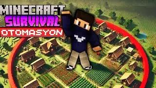 EN VERİMLİ BAŞLANGI&Ccedil; | Minecraft Survival Otomasyon #01