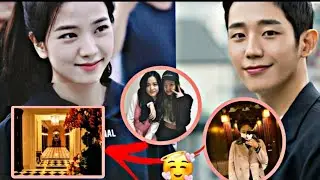 Jennie visited Jisoo on it's filming site l Snowdrop airing Month update