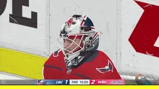 (EA SPORTS NHL 21) (Columbus vs Washington) Gameplay