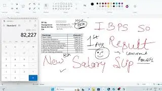 IBPS SO Result 2024 | IBPS SO Salary Slip 2024