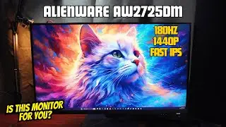 🖥️ Alienware AW2725DM Review - Is This 180Hz 1440p Gaming Monitor Worth Your Money?🔥