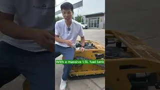 Commercial-grade SAAO remote-controlled lawn mower | OEM mower factory.