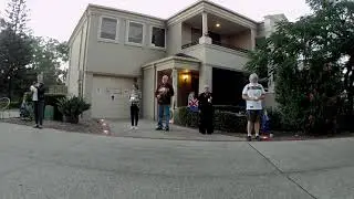 Anzac Day 2020 Driveway Dawn Service