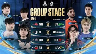 【KIC2025 グループステージDay4 match4】日本語実況解説watch party【Honor of Kings/HoK/王者栄耀】