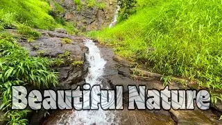 Exploring Hidden Waterfalls And Stunning Beauty Of Nature | Hike In Monsoon In Mountains | 🏞🏞☺️