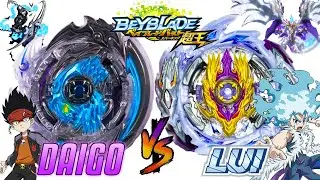 INTENSE: Hollow Deathscyther 12A HA' VS Rage Longinus Ds' 3A Lui VS Daigo Beyblade Burst Surge