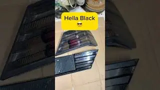 W124 супер-ништяк блэнда и плафоны Hella Black😎 #мерседес #шортс #видео #amg #топ #mercedes