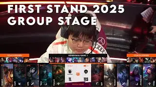 TES vs TL Game 2 | First Stand 2025 Group Stage | Top Esports vs Liquid G2