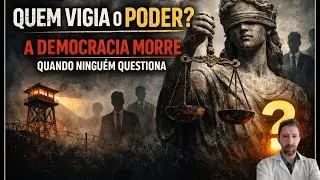 QUEM VIGIA O PODER? A DEMOCRACIA MORRE QUANDO NINGUÉM QUESTIONA