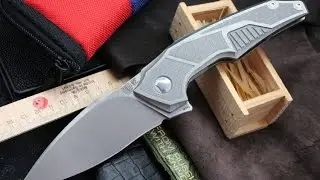 Custom Knife Factory Tashi Bharucha Muscle M390-Ti
