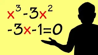 解一元三次方程式的實根 x^3-3x^2-3x-1=0