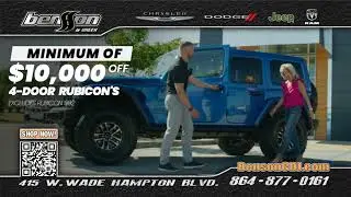 Celebrate Jeep Adventure Days - 10k Off Wrangler Rubicon