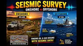 How Seismic Survey Works Onshore and Offshore | Oil & Gas Basics