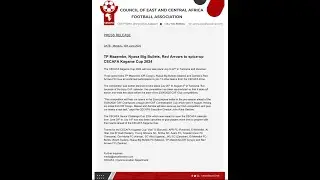 CECAFA Y'AMA CLUB YONGEYE GUHABWA AGACIRO, IY'IBIHUGU INGONGWA N'AMATARIKI