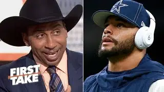 Stephen A. celebrates the Cowboys’ loss to the Saints | First Take