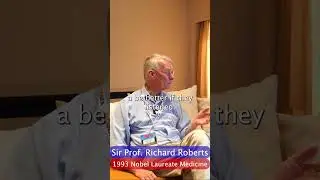 Sir Richard Roberts, Nobel Laureate in Medicine on FLOGEN SIPS 2022 (part 1)