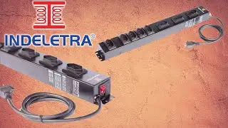 Filtro de linha Indeletra 8 tomadas Padrão Rack 19