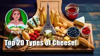 20 Different Types of Cheese #cheesetypes #typesofcheese