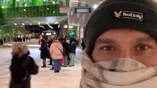 مقارنة محطة الباص بين اوروبا والعراق 😱👉🥶