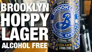 Brooklyn Hoppy Lager Review | Alcohol Free | BeerNative TV | Craft Beer Review | Dry January