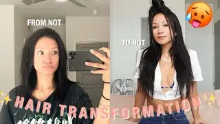 HAIR TRANSFORMATION: Tips for Sew in Extensions, Hair Care & More!