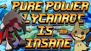 Pure Power Lycanroc Is Insanely Strong! - Pok&eacute;mon Scarlet & Violet Competitive Ranked Double Battles