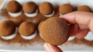😱NOHUTTAN TRUFFLE  TARİFİ / AZ MALZEMELİ KAHVE YANINA ŞİPŞAK YAPMALIK KOLAY VE LEZZETLİ DİYET TARİF