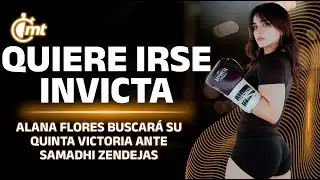 Retirarse invicta y ver a C&aacute;ceres subirse a un ring; los deseos de Alana camino a Supernova G&eacute;nesis