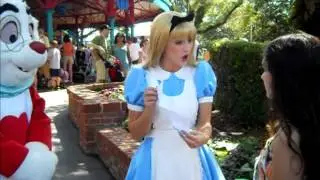 Alice and The White Rabbit Meet & Greet