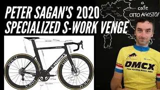 Peter Sagan's Bike size: Specialized S-Work Venge 2020 (S.1 Ep.06)