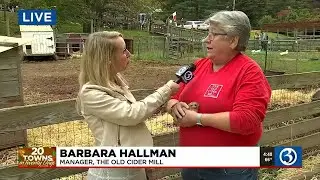 20 TOWNS IN 20 DAYS: Petting zoo at The Old Cider Mill