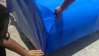 Como vulcanizar una lona con calor