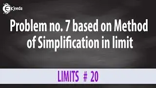Evaluating Limits by Simplification Method - Problem 7 - Limits - Diploma Engineering Mathematics 2