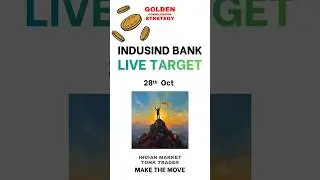 Indusind Bank Live TARGET by TraderOfTonk