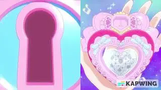 Cure Coral and Kyun Kyun Duo Transformation Edit