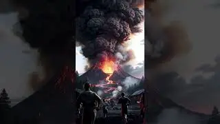 The Biggest Volcanic Eruption in History &ndash; Mount Tambora 1815 🌋 #fyp #shorts #VolcanicEruption