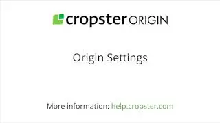 Origin Settings