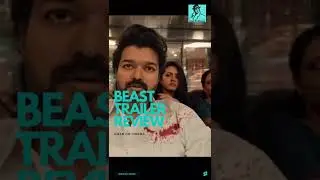 Beast Trailer Review | Beast (Raw) Official Trailer Review | Vijay Thalapaty | Aman On Cinema