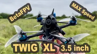 BetaFPV ExpressLRS  Twig XL 2021 the fastest 3.5inch Toothpick Quad