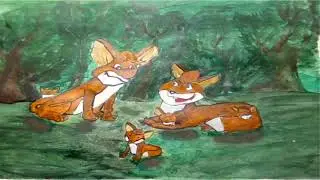 A FAMILY OF FOXES