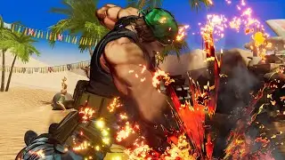 KOF XV - Ralf 100% Combo