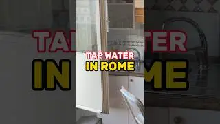 Can you drink the tap water in Rome? #romeholiday #rometravel #romevacation