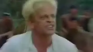 Klaus Kinski in Action - Dreharbeiten zu Fitzcarraldo :-)