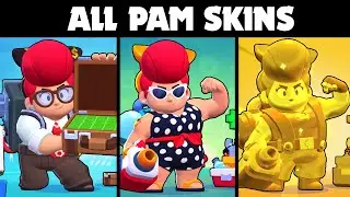 EVERY PAM SKIN | Brawl Stars Skin Spotlight
